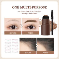 Kit de Plantilla Profesional para Cejas Sello de Polvo Impermeable Herramientas de Cuidado de la Piel de Belleza - details 4