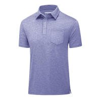 MAGCOMSEN Men's T-shirt Short Sleeve Quick Dry Breathable  Golf Polo Shirt with Pocket - details 16