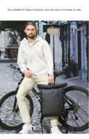 Heroic Knight-mochila enrollable impermeable para hombre y mujer, morral de viaje expandible con carga USB, bolso para portátil de gran capacidad - details 12