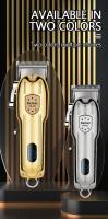 Kemei-cortadora de pelo eléctrica de Metal para hombre, máquina para cortar cabello profesional, inalámbrica, recargable, KM-223 - details 5