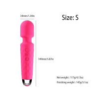 Nuevo Power Potente Mini Wand Massager 10 Velocidades Masturbador Vibrador Para Mujeres Punto G Estimulación del clítoris Vibrador Juguetes sexuales para pareja adulta - details 9