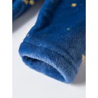 Albornoz de franela para niños, bata con capucha para niños, pijama suave de planta astronauta - details 8