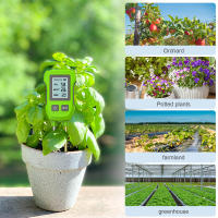 Probador de suelo 3 en 1, pantalla LCD, medidor de temperatura de humedad del PH del suelo, Detector de suelo portátil con retroiluminación para plantas de flores y jardín - details 9