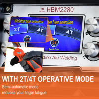 HZXVOGEN Máquina de Soldar Semi-automática de Aluminio 5 en 1 Inversor de 200A sin Gas para MIG ARC MMA TIG Mejoras del Hogar Herramientas - details 5