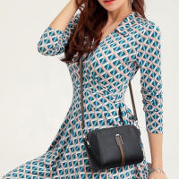 Bolso de cuero suave para mujer, bandolera de hombro, informal, para compras y teléfono - details 2