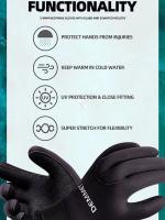 DEMMET-guantes de neopreno de 3/5MM para buceo, traje de neopreno de cinco dedos, cálido, para invierno - details 1