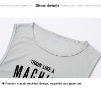 Summer New Sell Well Gym Bodybuilding Fitness Singlets Muscle Vest Man Basketball Jersey Solid Stringer Quick Dry Mesh Tank Tops - details 16