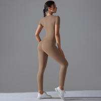 Hamidou Conjunto Deportivo Top de Yoga de Cintura Alta y Pantalones de Yoga - details 13