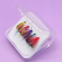 Señuelo de pesca con moscas húmedas, mariposas, insectos, polilla biónica, salmón, trucha, cebo de pesca con mosca, aparejos de pesca de agua dulce y salada, 5/10 Uds. - details 7