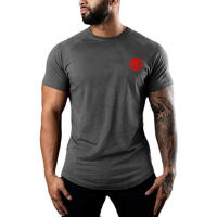 Camiseta Deportiva de Algodón Muscleguys Camiseta Casual Transpirable para Entrenamiento y Exercicio Ropa de Gimnasio de Alta Calidad - details 6