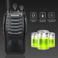 Baofeng-walkie-talkie piezas, Radio bidireccional de largo alcance para caza y hotel, 888s, UHF, 5W, 400-470MHz, BF888s, BF 888S, H777, 1/ 2 BF-888S - details 5
