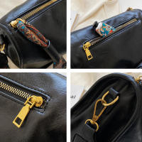 Bolso de Hombro Vintage para Mujeres Estilo de Lujo Bolso Cruzado de Cuero PU Estilo Mensajero Para Damas Bolso de Mano - details 20