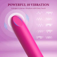 Mini vibradores tipo bala para mujer, varita mágica erótica, masaje, consolador de punto G, masturbador femenino de bolsillo, producto sexual para adultos, Juguetes sexuales de amor - details 0
