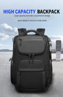 Mochila para Hombres de Gran Capacidad Multifuncional con Múltiples Bolsillos Impermeable Bolsa de Viaje para Negocios Bolsa para Portátil de 15.6 - details 0