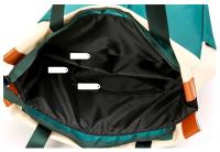 Mochila impermeable para ordenador portátil, de gran capacidad bolso de hombro, bolso de viaje portátil para mujer, Color de contraste - details 26