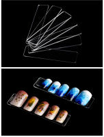 Soporte de Uñas Falsas KADS 10Pcs Herramientas de Manicura con Postizas de Uñas Acrílicas para Exhibición Transparente - details 3