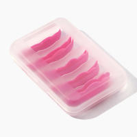 GLIMOCN5 pares de almohadillas para permanente de pestañas de silicona, varillas para pestañas, escudo de elevación, rizador de pestañas 3D, accesorios, herramientas aplicadoras - details 7