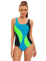 Bañador deportivo para mujer, traje de baño de color, 2023 - details 1