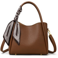 Bolsos de hombro con cintas simples para mujer, bandoleras versátiles de cuero PU de alta capacidad, novedad - details 28