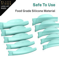 5 pares de pestañas de silicona Blackwings, almohadilla permanente para pestañas, varillas protectoras para levantamiento de pestañas 3D, accesorios para rizador de pestañas, herramientas aplicadoras - details 2
