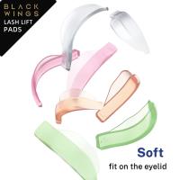 Jelly 4 pares de elevadores de pestañas de silicona, Kit de almohadillas para permanente, herramienta de varillas para rizador de ojos - details 4