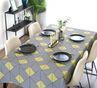 Manteles rectangulares con estampado de simplicidad nórdica para decoración de mesa y fiesta, manteles de cubierta para mesas de comedor - details 4