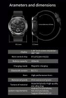NX9-reloj inteligente resistente para hombre, accesorio de pulsera resistente al agua con pantalla HD de 1,39 pulgadas, Bluetooth, llamadas, compatible con Android, Huawei e Ios, 2023 - details 15