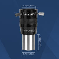 Lente Barlow SVBONY SV216 1.25" 2X para Fotografía Planetaria/Lunar/Solar con Aumento Constante 2X Ideal para Cámaras y Drones - details 9