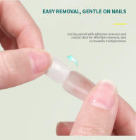 Nailpop Super Strong X Pegamento para uñas 6ml Hipoalergénico Secado rápido Fórmula sin daños con removedor instantáneo 30ml para uñas a presión - details 5