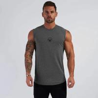 Men's Loose Fitting Basketball Sleeveless T-shirt Fitness Sports Running Tank Top - details 8
