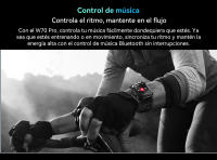 Blackview W70 Pro Sport Smartwatch, pantalla HD de 2.01'' TFT reloj inteligente resistente para exteriores con iluminación LED de emergencia, llamadas Bluetooth, brújula - details 17