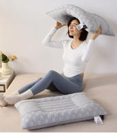 Almohada de algodón con semillas de casia, 1 pieza, almohada de tracción para el cuello, almohadas para dormir, almohadas diseñadas para personas que duermen boca arriba y de lado - details 2
