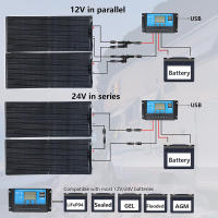 Panel Solar monocristalino de 100W y 12V, Flexible, ultraligero, ultradelgado, impermeable, cargador Solar - details 19