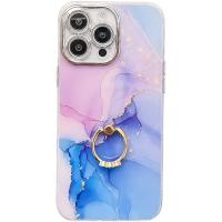 Funda con soporte de anillo para Apple iPhone 16 15 14 Pro Max, de mármol de alta calidad, IMD, PC, a prueba de golpes. - details 14