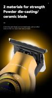 Kemei-cortadora de pelo de barbero recargable, maquinilla eléctrica para cortar el pelo inalámbrica, Máquina para cortar cabello profesional para hombres, KM-1677 de 8000RPM - details 1