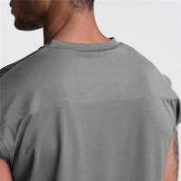 Camiseta de Entrenamiento sin Mangas de Malla para Hombres Ideal para Gimnasio, Correr, Yoga, Fitness Viste Tu Cuerpo Muscular - details 11