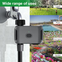 Sistema de riego de jardín WiFi, temporizador de agua de riego inteligente, Control por aplicación, válvula de agua de aspersor temporizado, temporizador programable de 1 zona - details 6