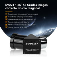 SVBONY SV221 Espejo cenital de imagen erecta de 45 grados de 1,25 pulgadas - details 2