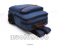 Mochila de lona Vintage para hombre, bolso de hombro de viaje de gran capacidad, mochilas escolares para adolescentes, mochila para ordenador portátil - details 24