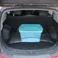 Bolsa Organizadora de Maletero de Coche en Nylon Negro con 4 Gancho Red de Malla para Almacenamiento de Equipaje - details 7