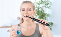 Cepillo de Dientes Eléctrico Sonic Fairywill E11 Impermeable con Recarga USB para Adultos con 8 Cabezas de Repuesto - details 1