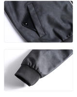 Spring Autumn Retro Style Man Flip Collar Leather Clothing New Port Wind Leisure Coats Outdoors Fashion Simplicity Jackets Man - details 5