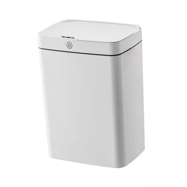 Cubo de Basura 18L  Blanco Más Compacto - 1