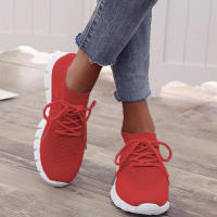 New Summer Sneakers Women Slip on Mesh Light Breathable Running Shoes Woman Walking Platform Comfortable Female Casual Shoes - details 12