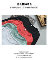 Camisetas para hombre Camiseta de algodón con cuello redondo para hombre - details 2