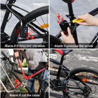 Cerradura de Bicicleta Bluetooth con Alarma Inteligente Control APP Vibración Antirrobo para Motocicleta Bicicleta con Alarma de 110dB - details 1
