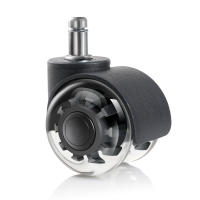 Ruedas de Silla de Oficina de Alta Resistencia M10 5 Packs Rodando Silencioso - details 3