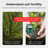 Medidor de suelo portátil, Detector de PH/humedad del agua/fertilidad, probador de humedad del suelo de flores de jardín, sonda de Metal, No requiere baterías - details 13
