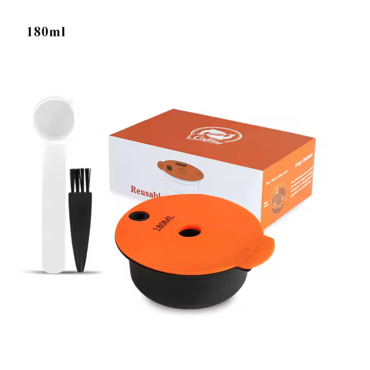 ICafilas-cápsulas de café rellenables para máquina Tassimo BOSCH, reutilizables, para Crema, ecológico - 1