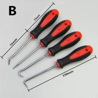 Juego de ganchos y púas para coche, junta de sellado de aceite automotriz, extractor, herramienta de mano artesanal, 4 unidades - details 5